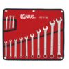 Combination wrench set metric
